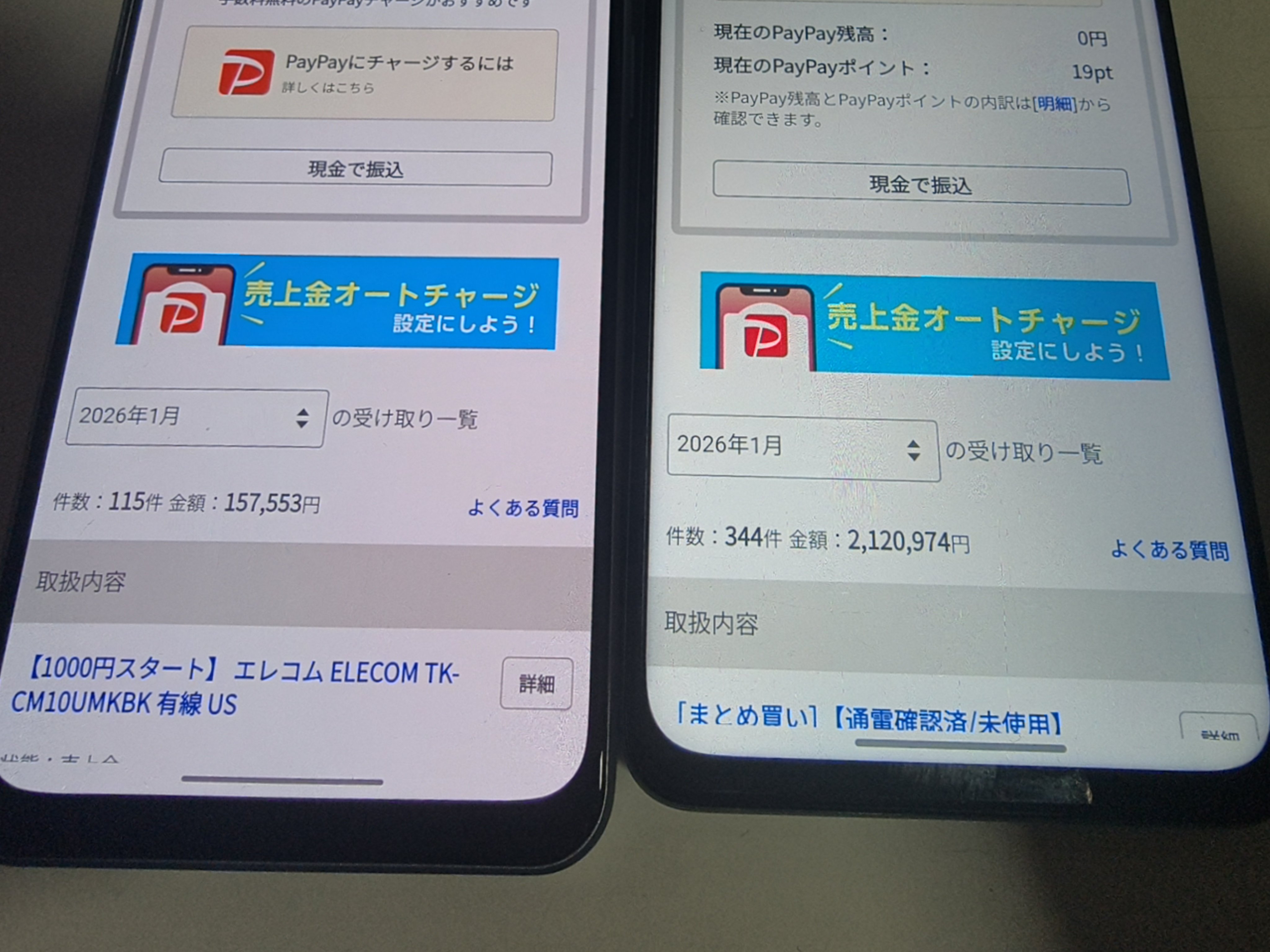 売上推移データ5
