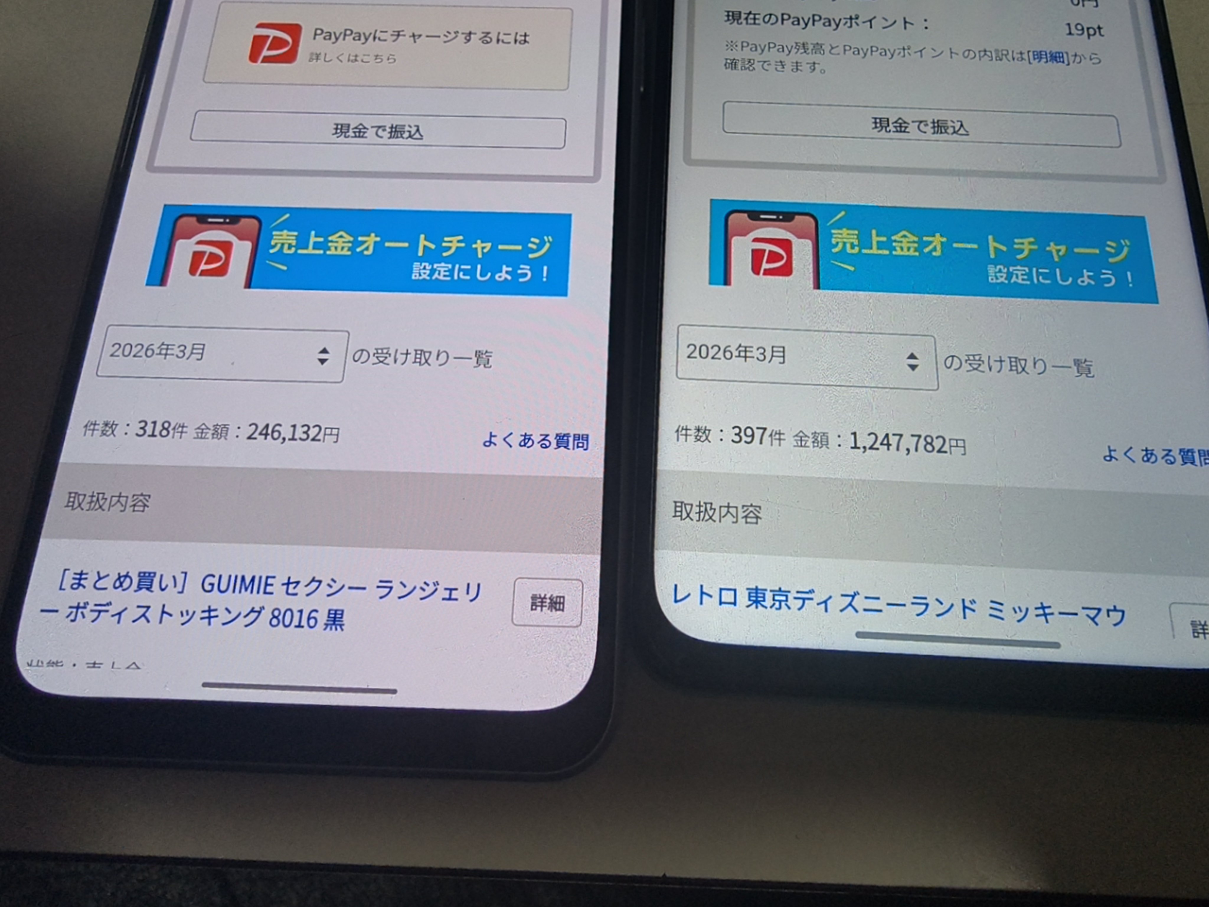 売上推移データ7