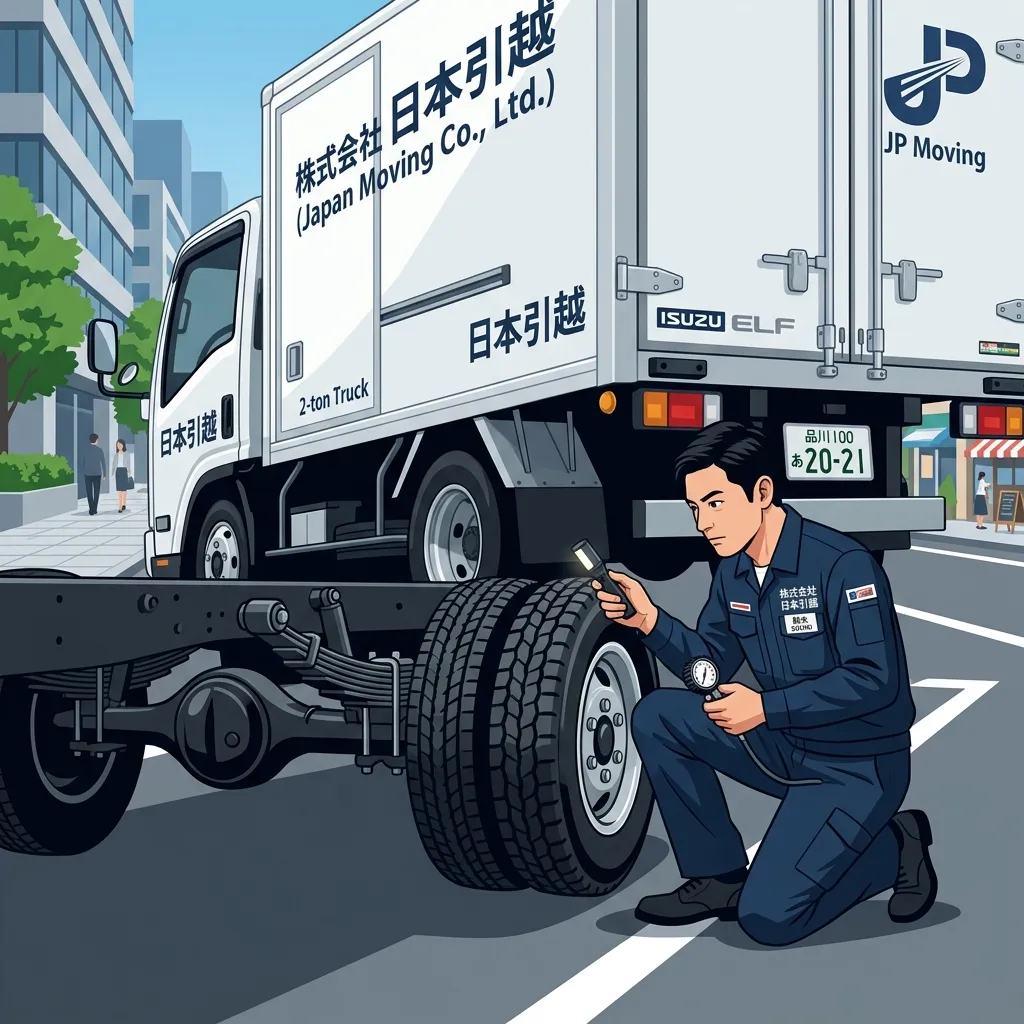 過積載と足回りメンテ